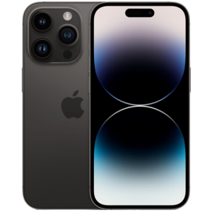 Мобильный телефон Apple iPhone 14 Pro 256GB Dual: nano SIM + eSim space black (черный космос)