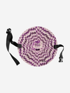 Сидушка туристическая круглая с рисунком, Фиолетовый