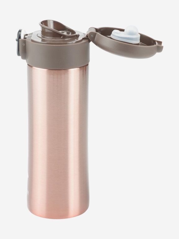 Термокружка Stinger, 0,35 л, сталь/пластик, розовое золото глянцевый, 8,4 x 7 x 21,2 см, Розовый