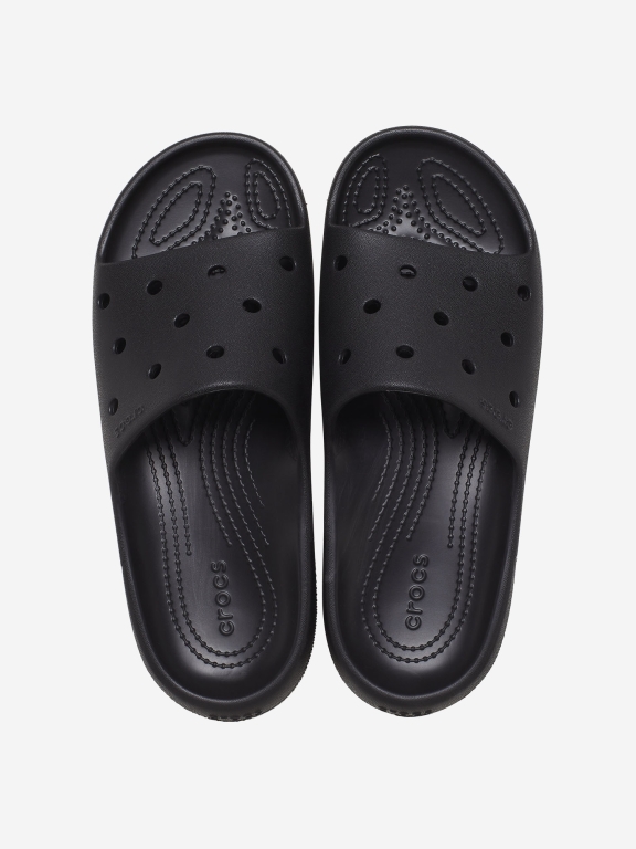 Шлепанцы мужские Crocs Classic Slide V2, Черный