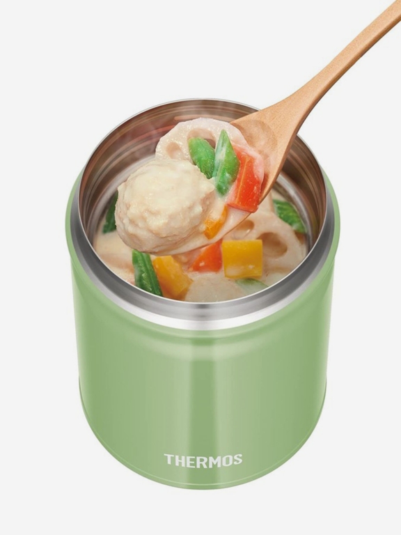 Термос для еды из нерж.стали тм THERMOS JBT-501 0.5 L, Зеленый