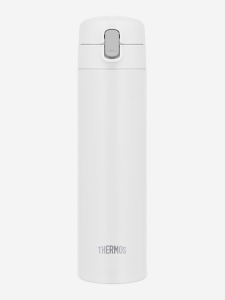 Термос с трубочкой из нерж. стали тм THERMOS FJM-450 0.45L, Белый