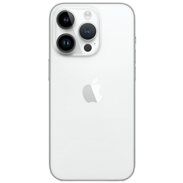 Мобильный телефон Apple iPhone 14 Pro 256GB Dual: nano SIM + eSim silver (серебристый) новый, не актив, без комплекта