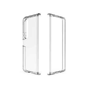 Пластиковая накладка для Samsung Galaxy Z Fold 4 прозрачная Partner