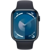 Apple Watch Series 9 45 мм Aluminium with Sport Band (M/L) midnight (темная ночь)