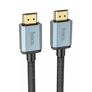 Кабель HDMI Hoco US03 2,0м/ 18Гбит/с 4К плетеный черный