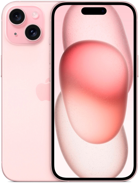 Мобильный телефон Apple iPhone 15 128Gb Dual nano SIM pink (розовый)