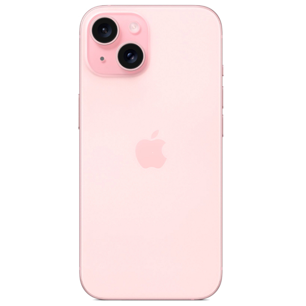 Мобильный телефон Apple iPhone 15 128Gb Dual: nano SIM + eSim pink (розовый)