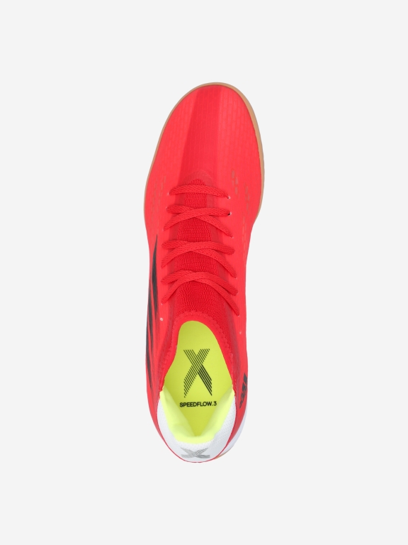 Бутсы мужские adidas X Speedflow.3 IN, Красный