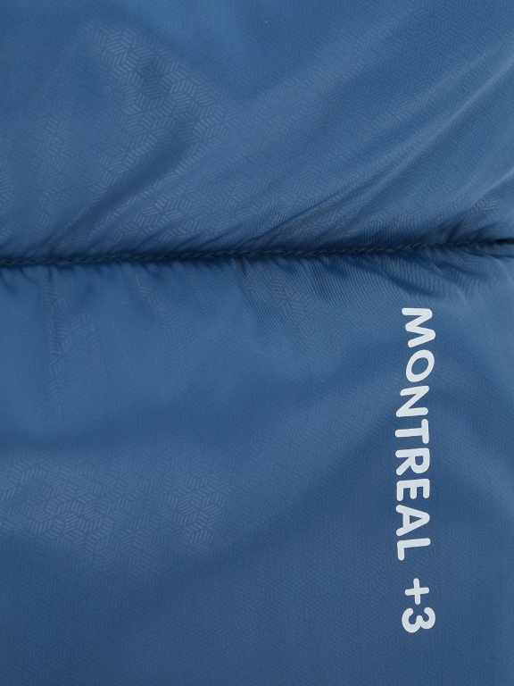 Спальный мешок Outventure Montreal T +3 правосторонний, Синий