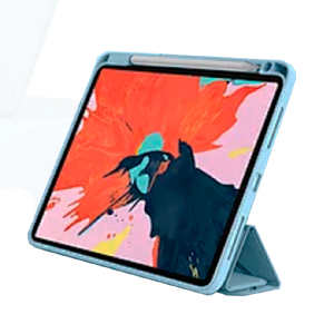 Чехол-книжка WiWU Protective Case для iPad 12.9&quot; светло-голубой