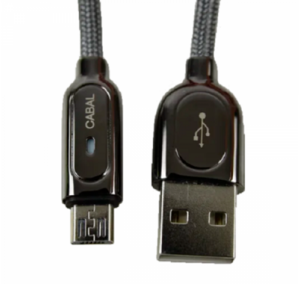 Кабель micro USB Cabal Premium CP-DCB-2221 серебристый