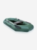 Лодка ПВХ "Компакт-220N"- натяжное дно (зеленый цвет) упаковка-мешок оксфорд,