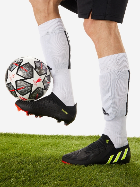 Бутсы мужские adidas Predator Edge.1 L Fg, Черный