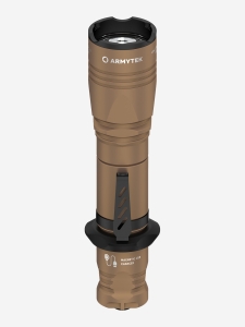 Фонарь ручной Armytek Dobermann Pro Magnet USB Sand, теплый свет, Коричневый
