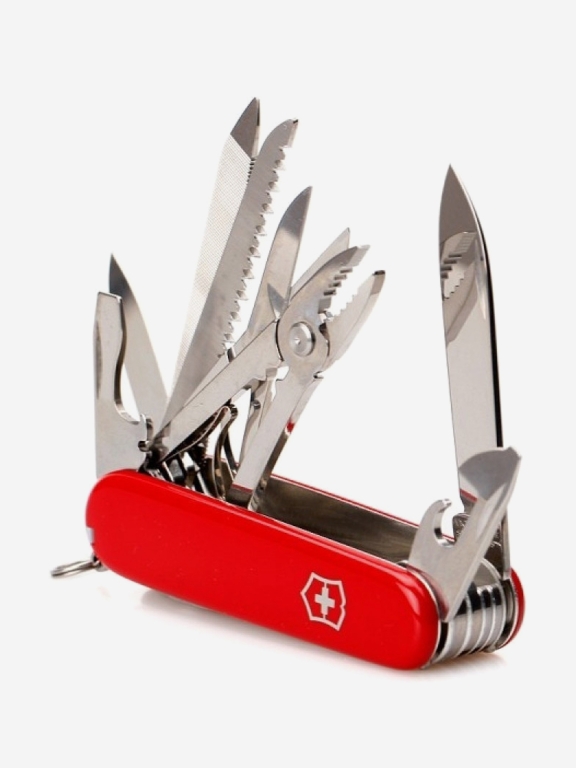Нож складной Victorinox Handyman, 91 мм, 24 функции, Красный