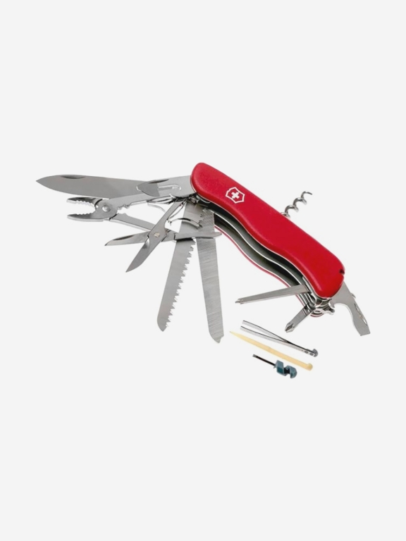 Нож складной Victorinox WorkChamp 111 мм, 21 функция, Красный