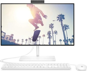 Моноблок HP 24-ck0020ny AiO 23.8&quot; 1920x1080 IPS/Core i3-12100T p4e0 2.2-4.1Ghz/8Gb/512PCISSD/noDVD/Int:Intel UHD 730 /Cam/WiFi/war 1y/Snow White/W11 + EN kbd (65S85EA)