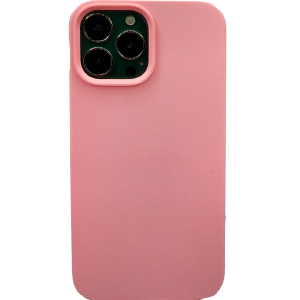 Силиконовая накладка для iPhone 13 Pro Max (SC) розовая Partner