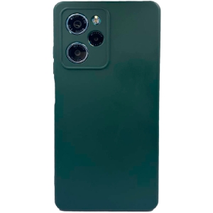 Силиконовая накладка Monarch для Poco X5 Pro зелёная