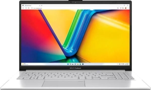 Ноутбук Asus Vivobook Go E1504FA-L1013W 15.6&quot; 1920x1080 OLED/Ryzen 5 7520U quad 2.8-4.3Ghz/8Gb/512PCISSD/noDVD/Int:AMD Radeon 610M/Cam/BT/WiFi/50WHr/w1y/1.63kg/Cool Silver/W11H (90NB0ZR1-M00LA0)