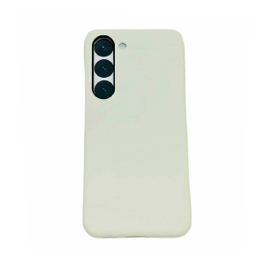 Пластиковая накладка KZDOO NOBLE COLLECTION для Samsung Galaxy S23 Plus под кожу белая
