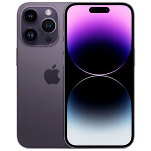Мобильный телефон Apple iPhone 14 Pro 512GB Dual: nano SIM + eSim deep purple (темно-фиолетовый)