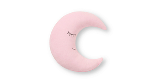 Декоративная подушка Луна, цвет розовый