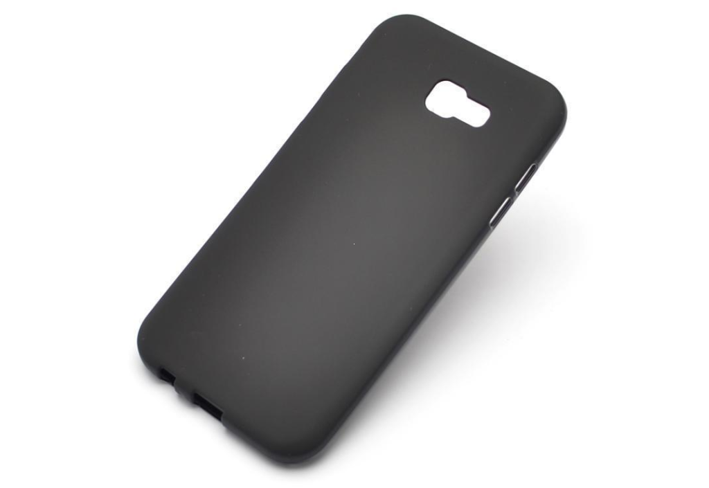 Силиконовая накладка для Samsung Galaxy A73 черная Partner