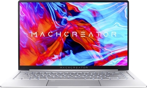 Ноутбук Machenike Machcreator 14&quot; 1920x1080 IPS 60Hz/Core i5 11320H 2.5Ghz/16Gb/512PCISSD/noDVD/Int:Iris Xe/Cam/BT/WiFi/65WHr/w1y/1.4kg/silver/DOS RU white backlight kbd (MC-14i511320HF60HSM00RU)