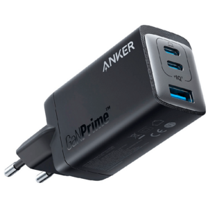 Сетевое зарядное устройство Anker GaNPrime 65W 2Type-C+USB черный