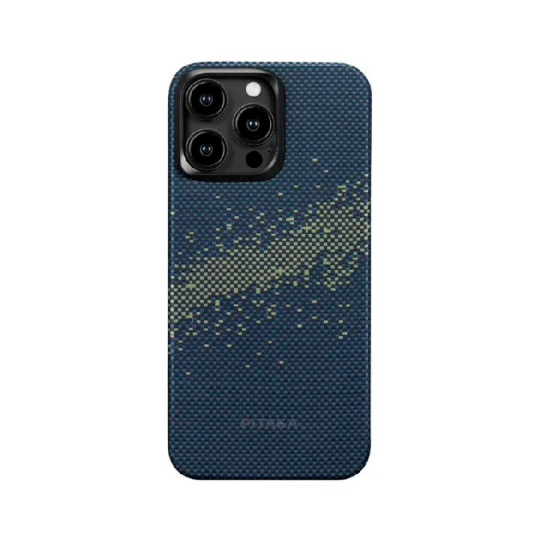 Кевларовая накладка Pitaka MagEZ Case 4 для iPhone 15 Pro Max Milky Way Galaxy (млечный путь)