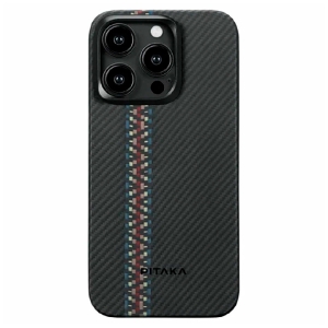 Кевларовая накладка Pitaka Fusion Weaving MagEZ Case 4 для iPhone 15 Pro (6.1&quot;), Rhapsody