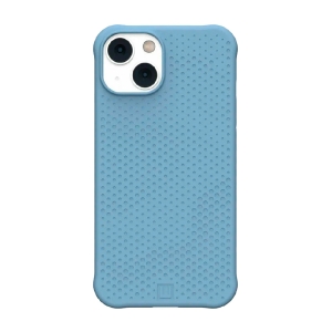 Противоударная пластиковая накладка UAG Dot MagSafe для iPhone 14 Plus голубая