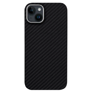Пластиковая накладка KZDOO KEVLAR для iPhone 14 черная