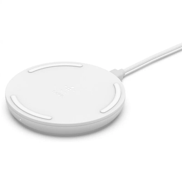 Беспроводное зарядное устройство Belkin Wireless Charging Pad 15W белый
