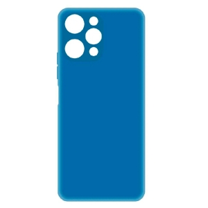 Силиконовая накладка для Xiaomi Redmi Note 12 (SC) ярко-синий