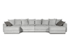 Угловой диван Monako П-образный