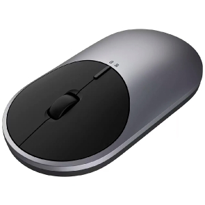 Мышь беспроводная Xiaomi Mi Portable Mouse 2 USB+Bluetooth черная