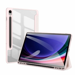 Чехол-книжка DUX DUCIS Toby Series для Samsung Galaxy Tab S9 розовая