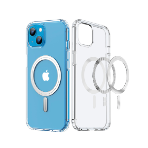 Противоударная пластиковая накладка Dux Ducis Clin MagSafe для iPhone 14 Plus прозрачная