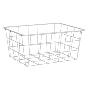 Корзина для хранения, 28х20х12 см, металл, прямоугольная, бежевая, Mesh basket