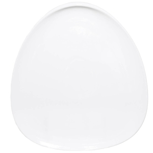 Тарелка обеденная, 27х25 см, фарфор P, белая, Synergy