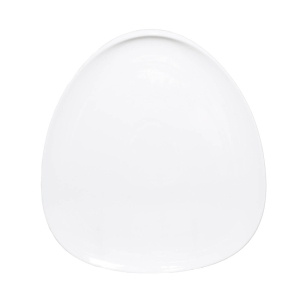 Тарелка закусочная, 23х21 см, фарфор P, белая, Synergy