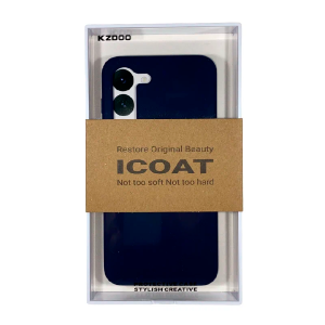 Силиконовая накладка накладка KZDOO ICOAT для Samsung Galaxy S23 Plus синяя