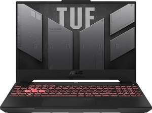 Ноутбук Asus TUF Gaming A FA507NV-LP058 15.6&quot; 1920x1080 AG, 144Hz IPS/Ryzen 7 7735HS octa 3.2-4.75Ghz/16Gb/512PCISSD/noDVD/Ext:RTX4060 8Gb/Cam/BT/WiFi/90WHr/w1y/2.2kg/Mecha Gray/DOS (90NR0E85-M004U0)