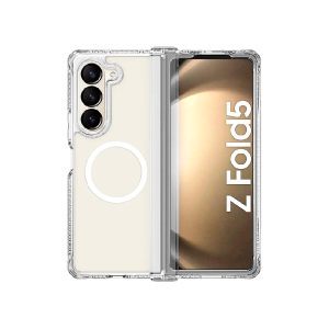 Пластиковая накладка Clear Case MagSafe  для Samsung Galaxy Z Fold5 прозрачная