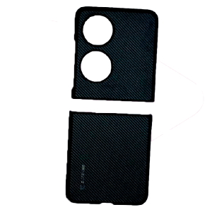 Пластиковая накладка Dux Ducis Fino Series для Huawei P50 Pocket черная