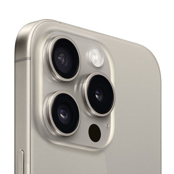 Мобильный телефон Apple iPhone 15 Pro 512GB Dual: nano SIM + eSim natural titanium (титан)