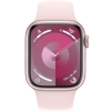 Apple Watch Series 9 41 мм Aluminium with Sport Band (S/M) light pink (нежно-розовый)